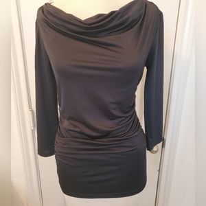 New York & Co Ruched Shirt - xs